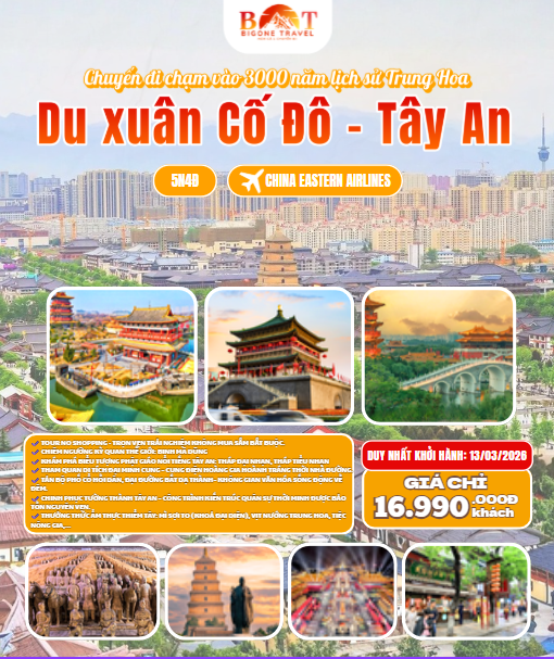 Du Xuân Cố Đô - Tây  An