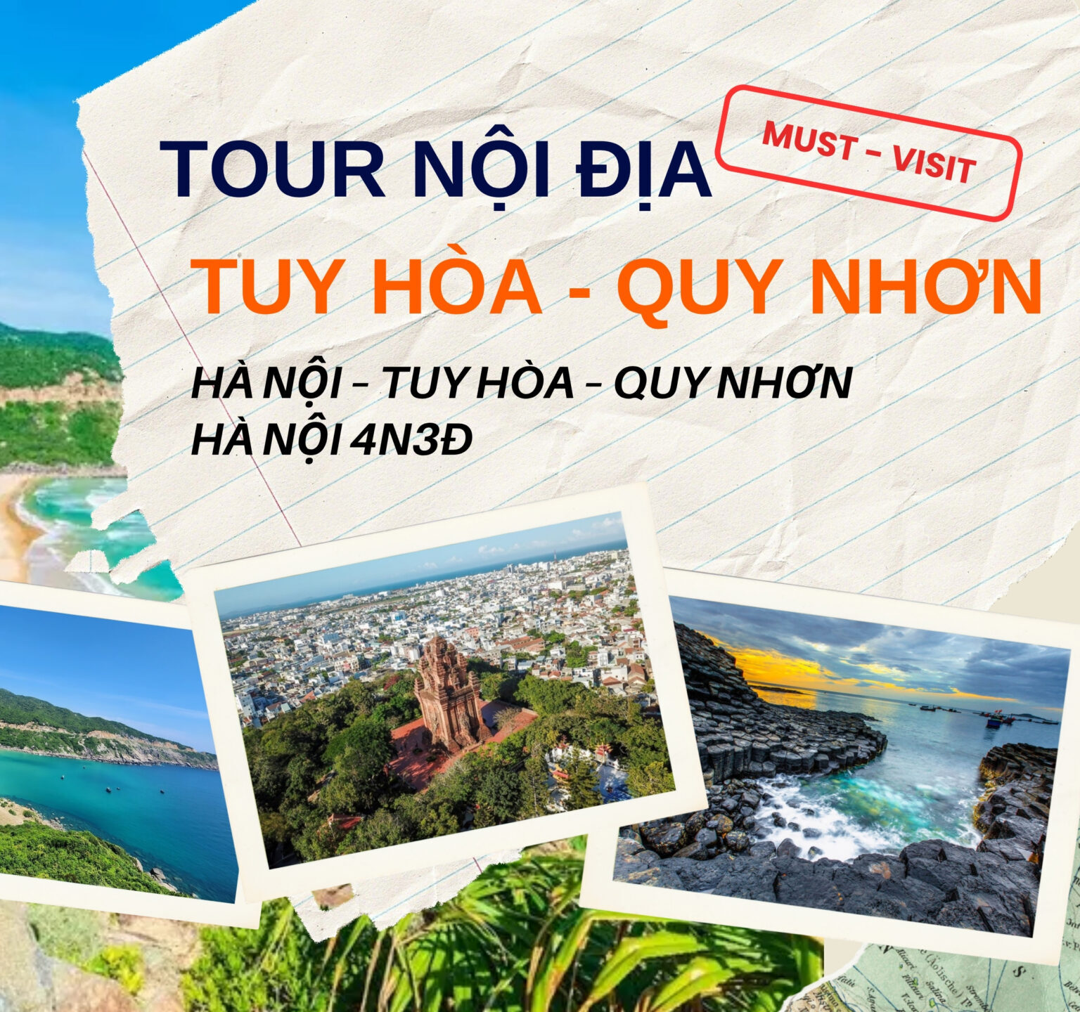 ✈️ HÀ NỘI – TUY HÒA – QUY NHƠN – HÀ NỘI