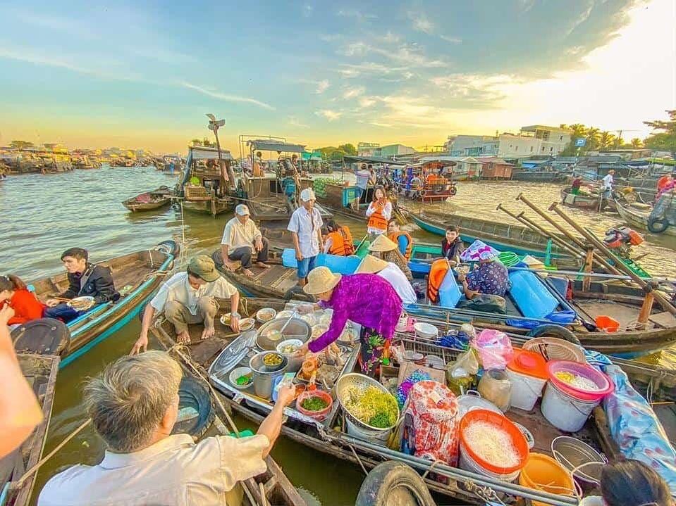 Chợ nổi Cái Răng Cần Thơ – Đặc sản vùng sông nước miền Tây - iVIVU.com