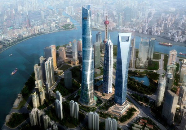 Tháp Thượng Hải - Tòa chọc trời cao nhất Trung Hoa