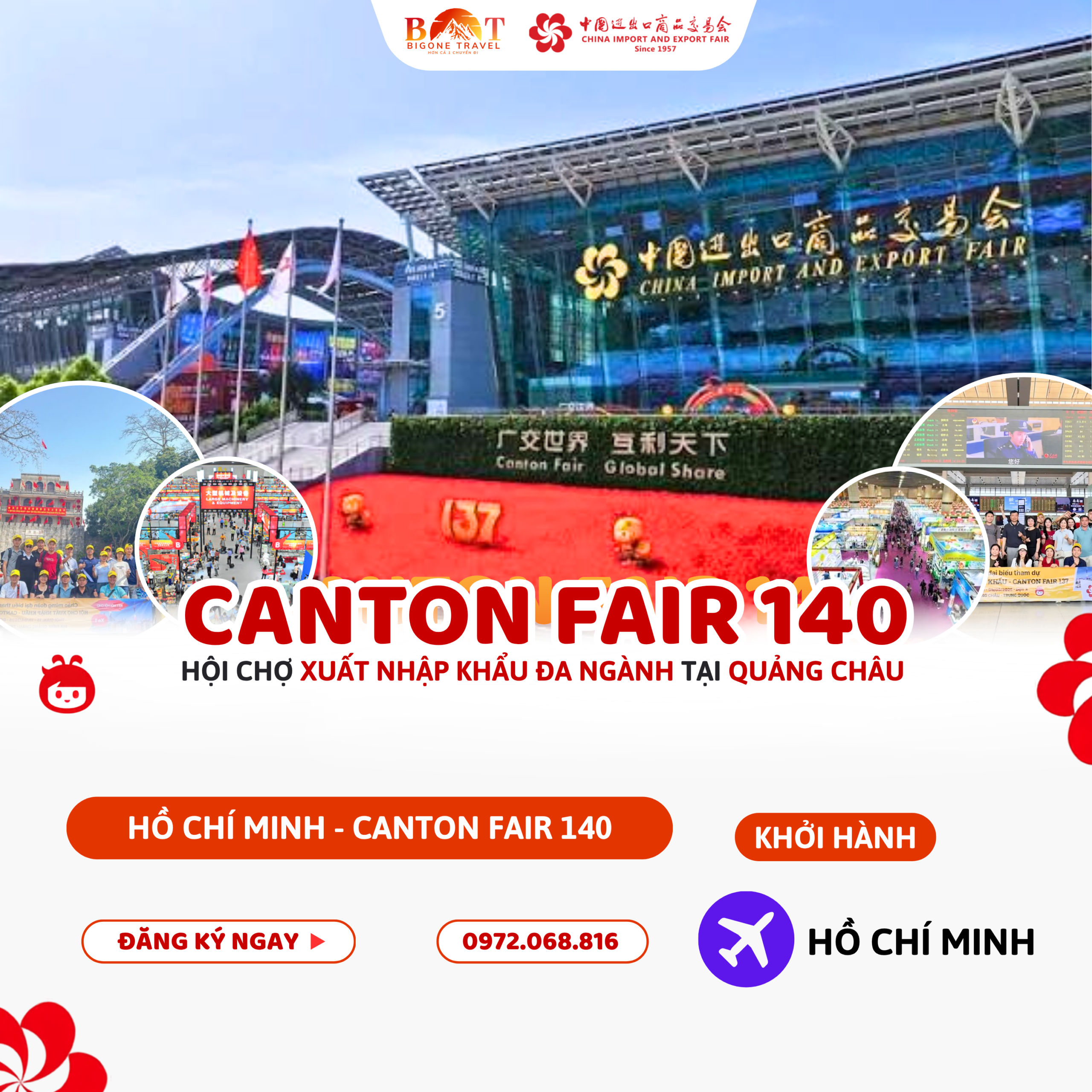 HỒ CHÍ MINH - CANTON FAIR 140 5N4Đ